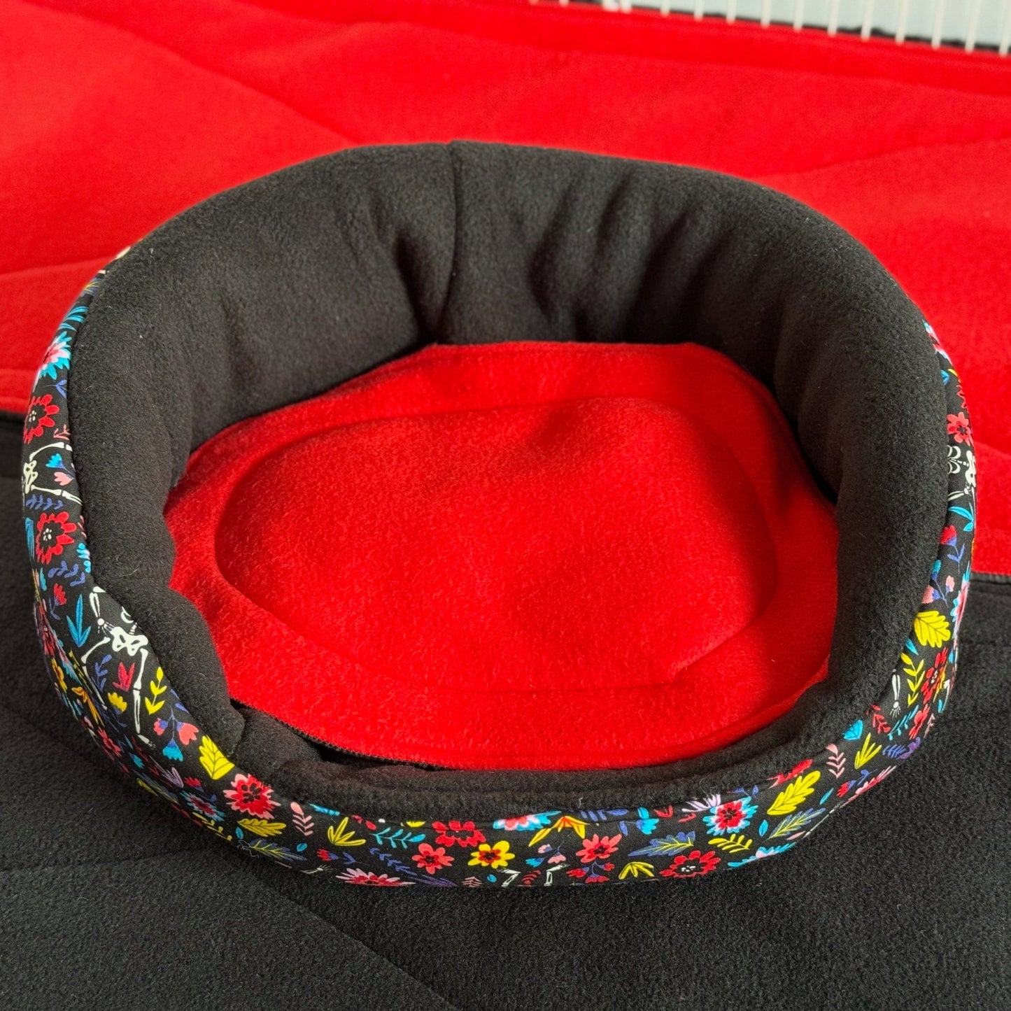 Blooms & Bones Fleece Bed