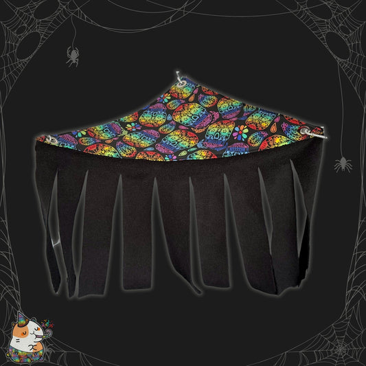 Frightful Fiesta Corner Fleece Forest