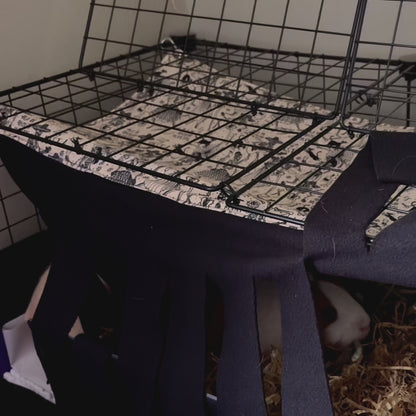 Tombstone Tango Large 2x1 Fleece Forest | Create a magical space your piggies won’t want to leave