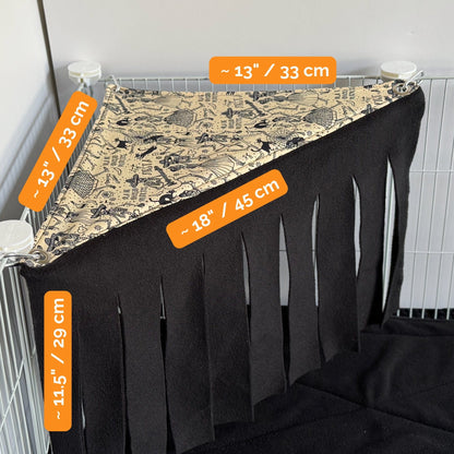 Tombstone Tango Corner Fleece Forest